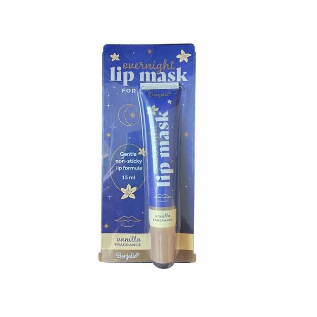 Bonjolie Overnight Lip Mask Vanilla Fragrance lūpų kaukė 15 ml