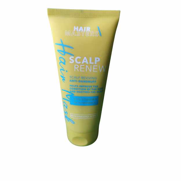 Hair Masters Scalp Renew plaukų kaukė nuo pleiskanų su vitaminu B ir ananasų ekstraktu, 200 ml