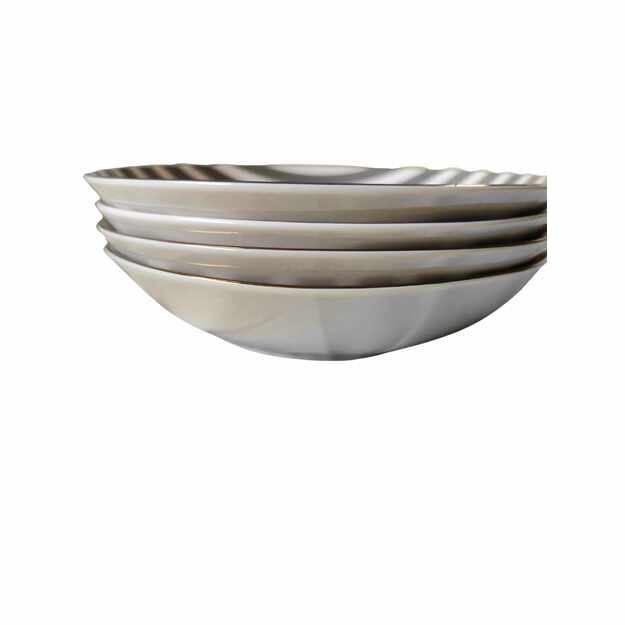 Keraminė misa su juodai baltomis juostomis, 550 ml 3