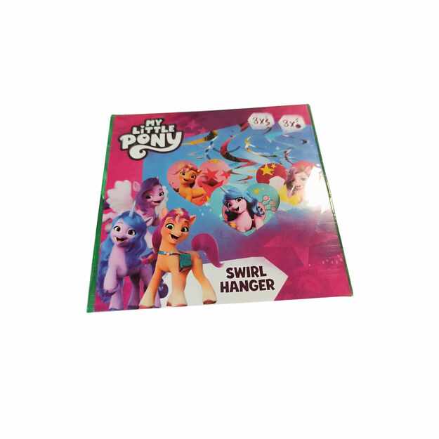 Pakabinamos spiralės dekoracijos „My Little Pony“ 1