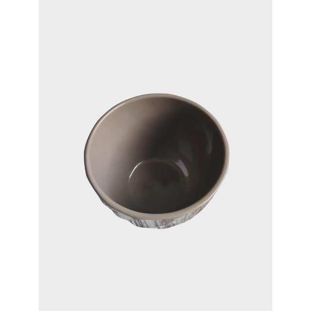 Keraminis vazonas Dymak pilkas 13,8 cm 1