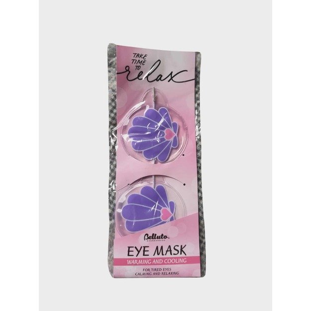  Akių kaukė „Belluto“ – kriauklės formos, šildanti ir vėsinanti