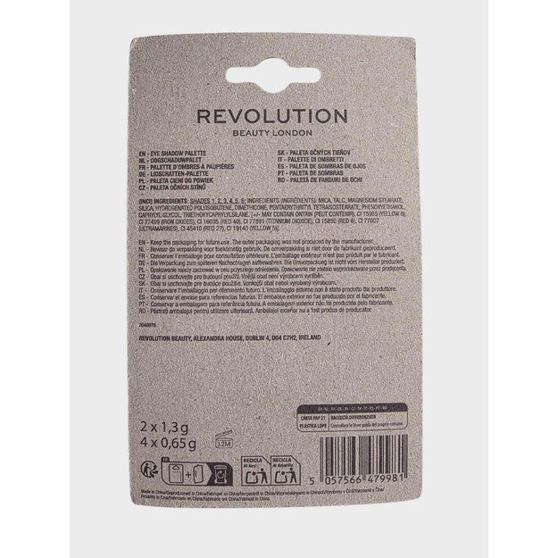 Revolution „Dreamer” akių šešėlių paletė 2
