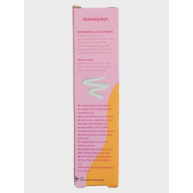 the beautydept. Wonderful Eye Cream, 15 ml 2