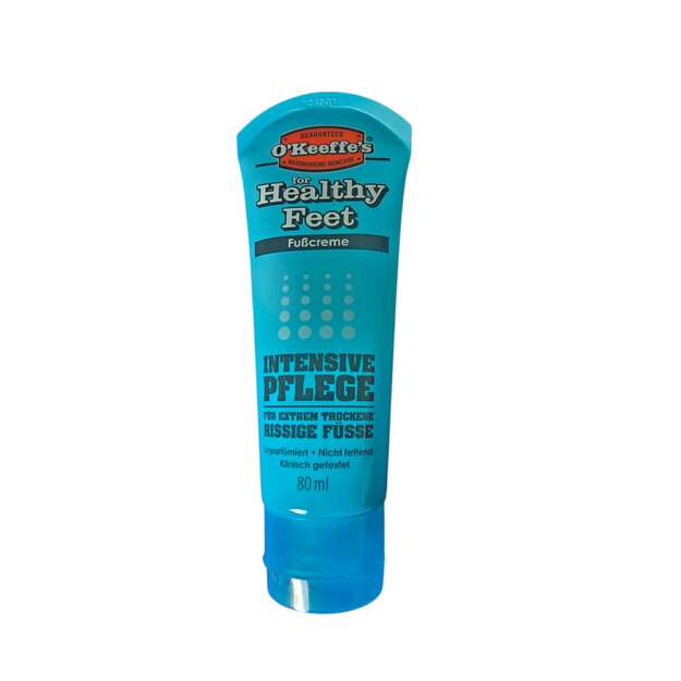 O'Keeffe's Healthy Feet Intensive Pflege pėdų kremas labai sausoms ir skilinėjančioms pėdoms 80 ml