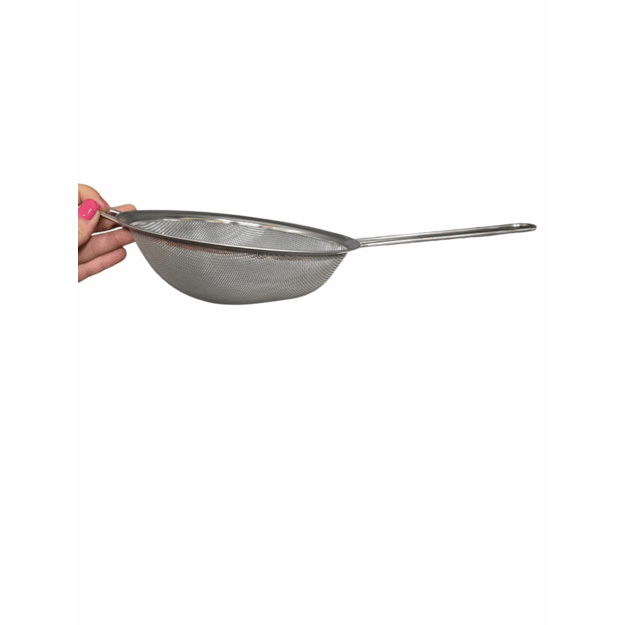 Metalinis virtuvinis sietelis su rankena Ø20 cm