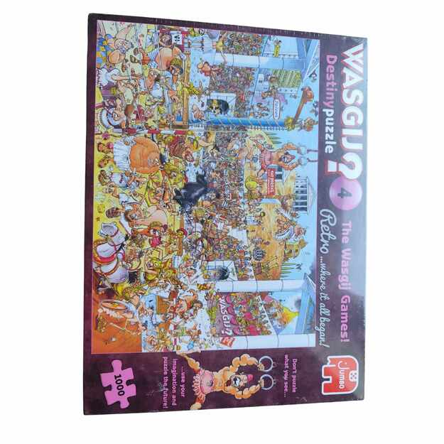 Wasgij Destiny Puzzle Retro 4: Wasgij žaidynės! (1000 det.) 1