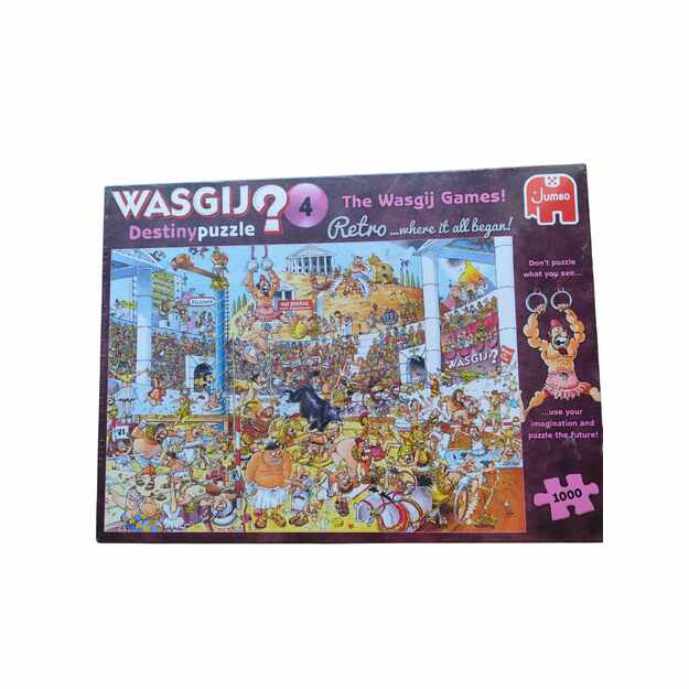 Wasgij Destiny Puzzle Retro 4: Wasgij žaidynės! (1000 det.)