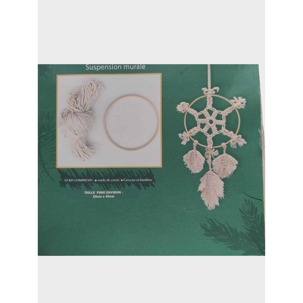 Rankdarbio rinkinys „Sniego snaigė“ – pakabinama dekoracija 1