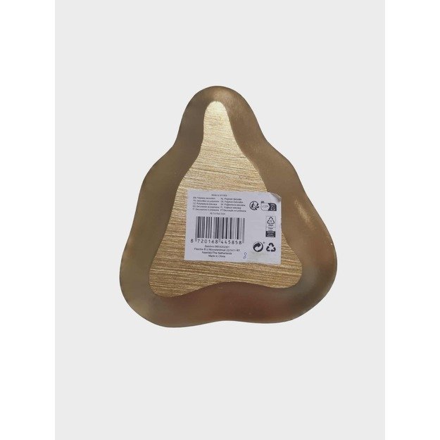  Dekoratyvinis padėkliukas „Besijuokiantis Buda“ – auksinis 1