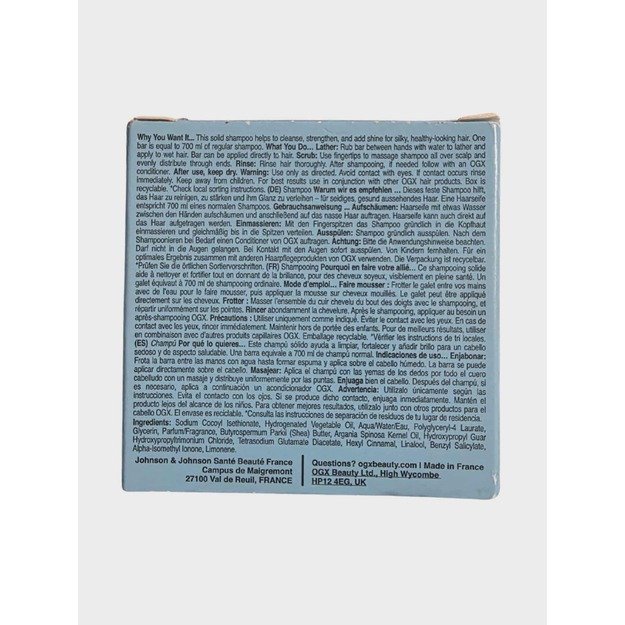 Kietasis šampūnas su argano aliejumi OGX (80 g) 3