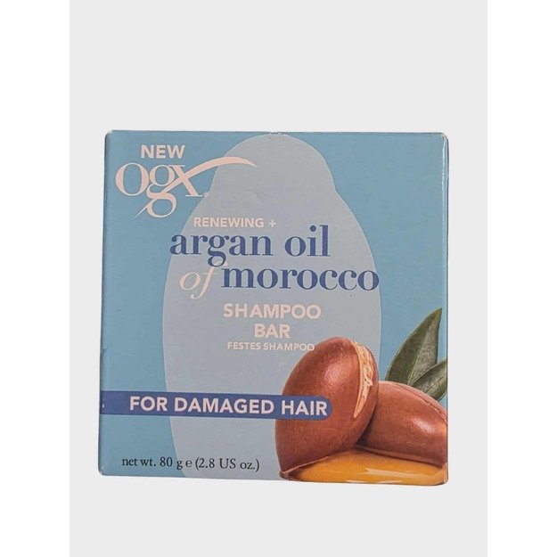 Kietasis šampūnas su argano aliejumi OGX (80 g)