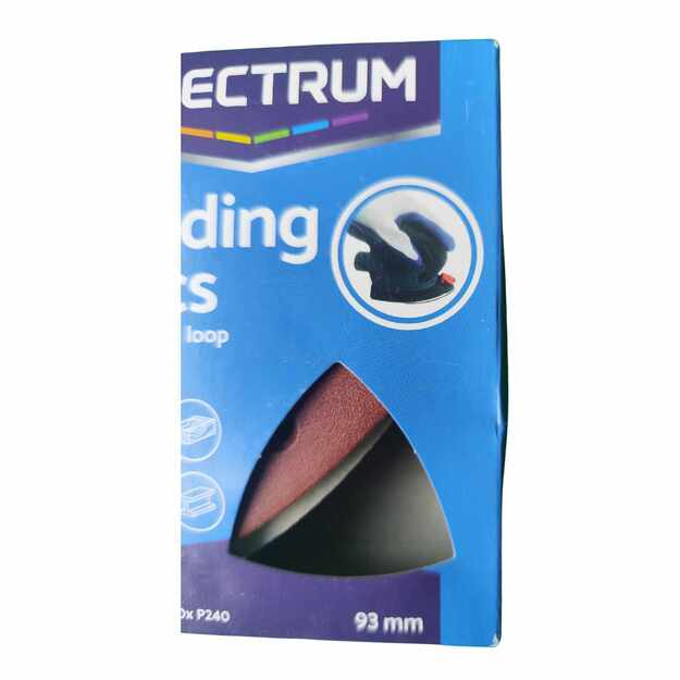  Šlifavimo diskai Spectrum, 93 mm, 25 vnt. 1