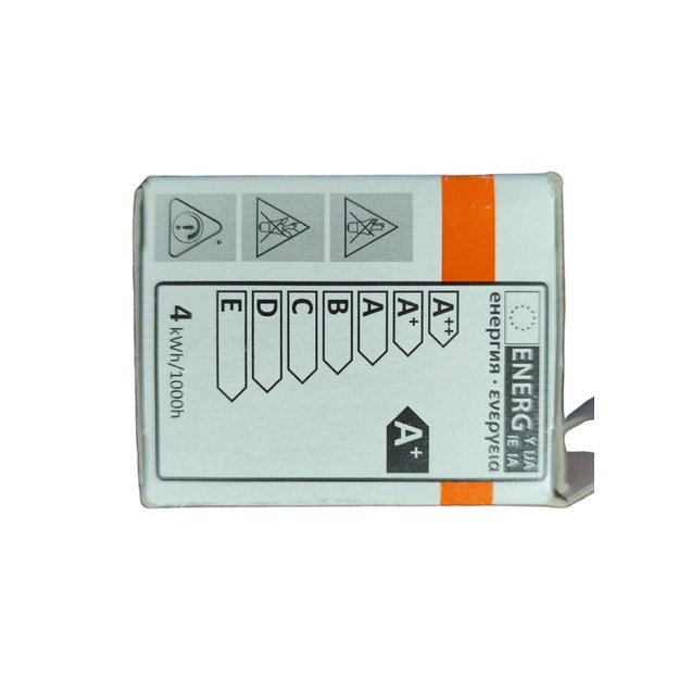 OSRAM LED GU10 3.7W, 230lm, 4000K, reguliuojama 1