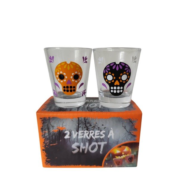 Helovino taurelės „Sugar Skull“ (2 vnt.)