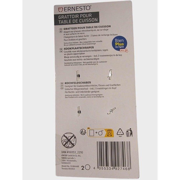 ERNESTO stiklo keramikos kaitlentės grandiklis 1