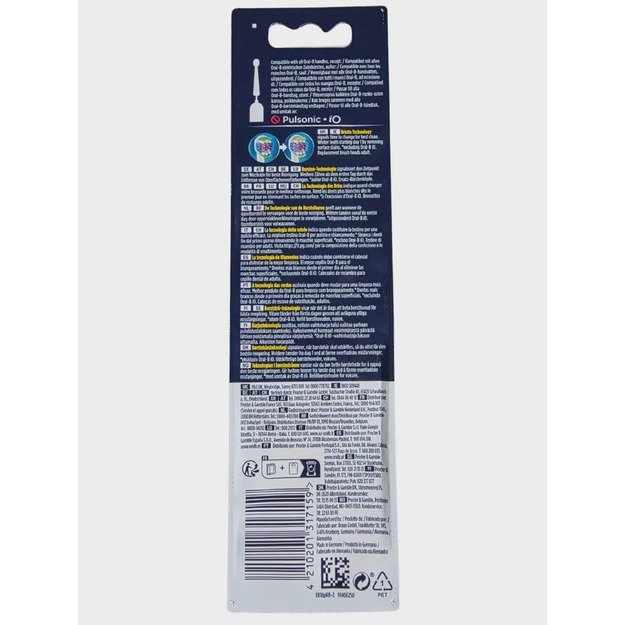 Oral-B 3D White CleanMaximiser šepetėlių galvutės (2 vnt.) 1