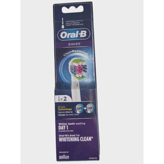 Oral-B 3D White CleanMaximiser šepetėlių galvutės (2 vnt.)