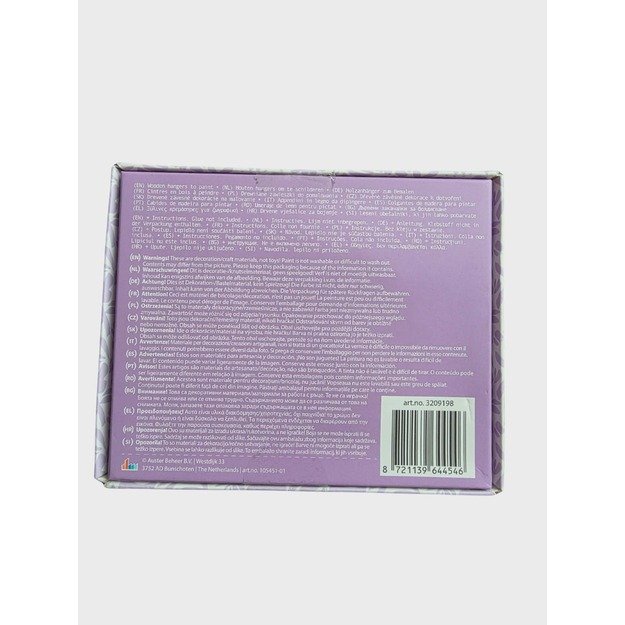 Medinės pakabos dažymui, 3 vnt. 1