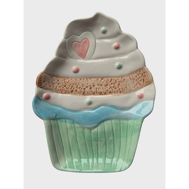 Keramikinė lėkštutė „Keksiukas“ (18 x 13.8 cm) 1